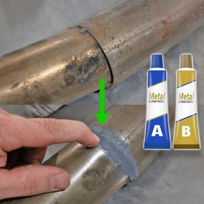 Conjunto mágico de pasta para reparação de peças metálicas | FIXLYPASTE