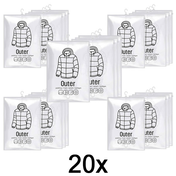 5x Sacos de Armazenamento em Vácuo (4 unidades) | VACUHANG